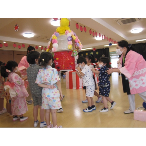 夏祭りを行ないました。