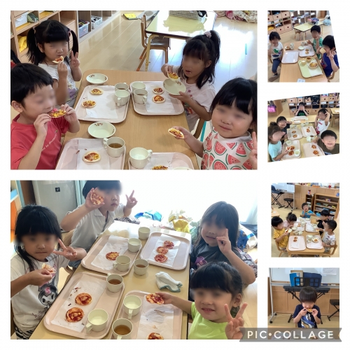 ピザ作り